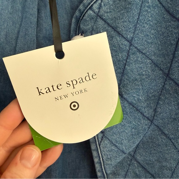 kate spade Blue Quilted Jacket - Picture 5 of 7